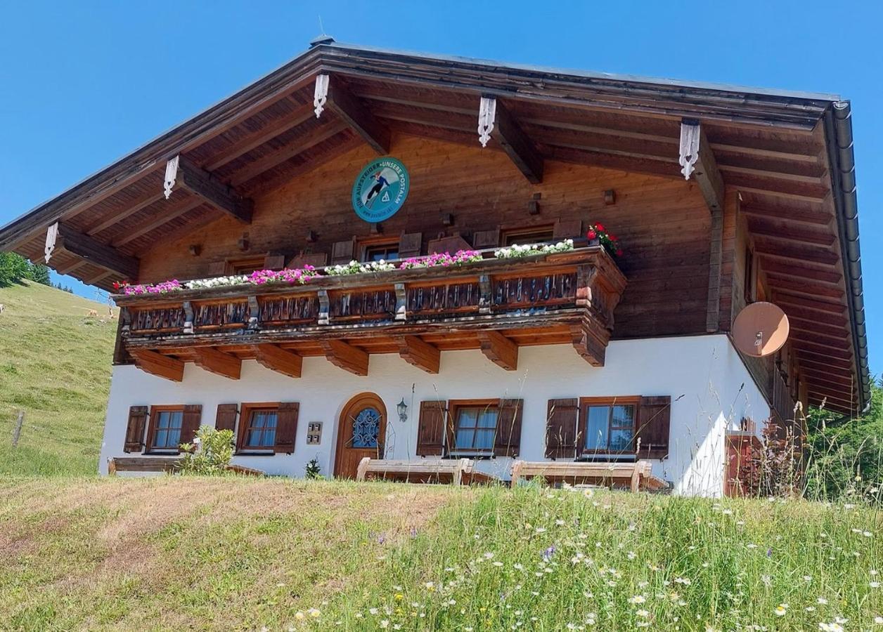 الشقق الفندقية هالينفي  Haus Obweg - Postalm المظهر الخارجي الصورة